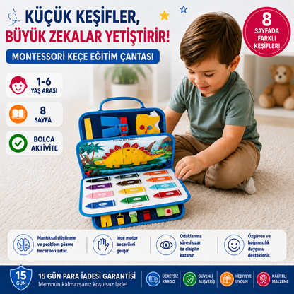 LORIVA™ | Montessori Beceri Gelişim Çantası
