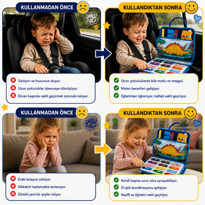 LORIVA™ | Montessori Beceri Gelişim Çantası